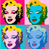 Monroe af Warhol 